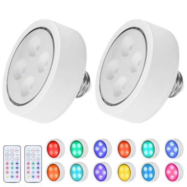Puck Lights with Remote Control