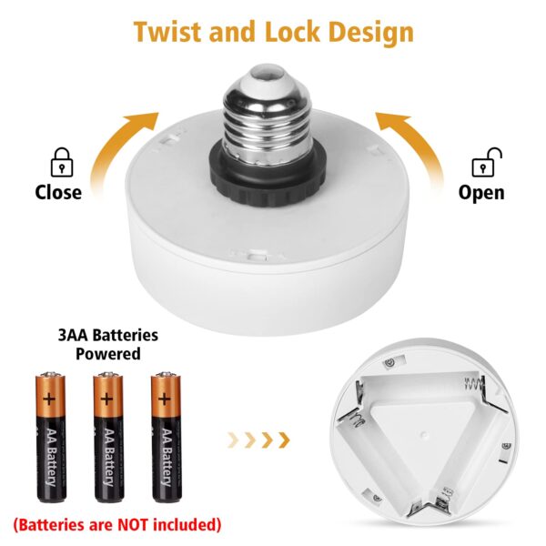 Puck Lights with Remote Control - Image 6